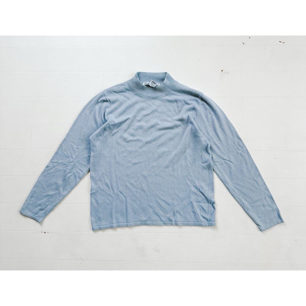 Vintage 90s Stephanie Andrews Blue Sweater Medium